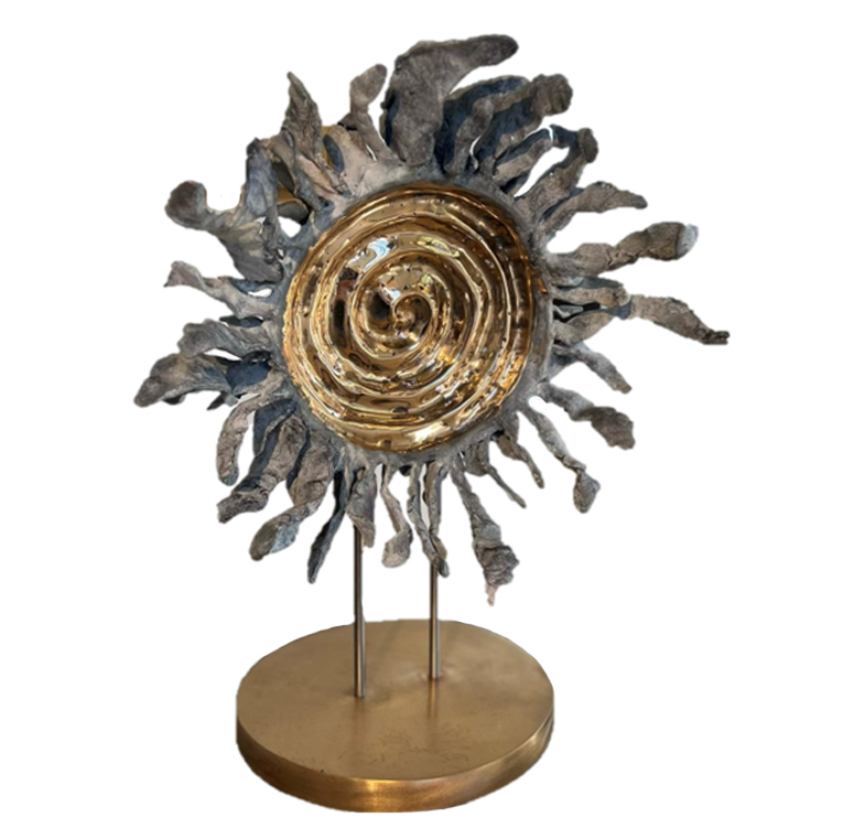 Claudia Hartmann silver helianthus m